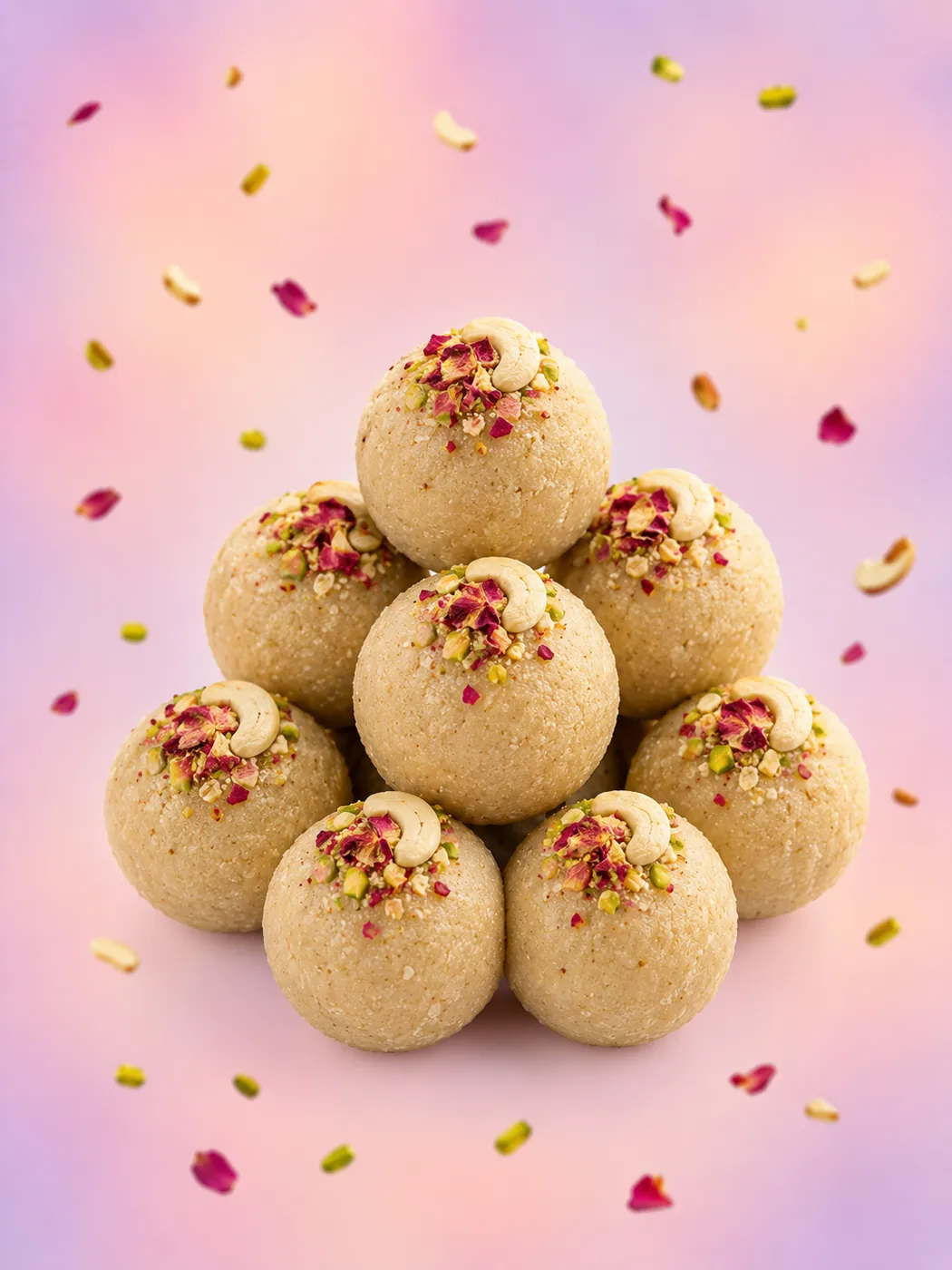 Kaju Rose Ladoo