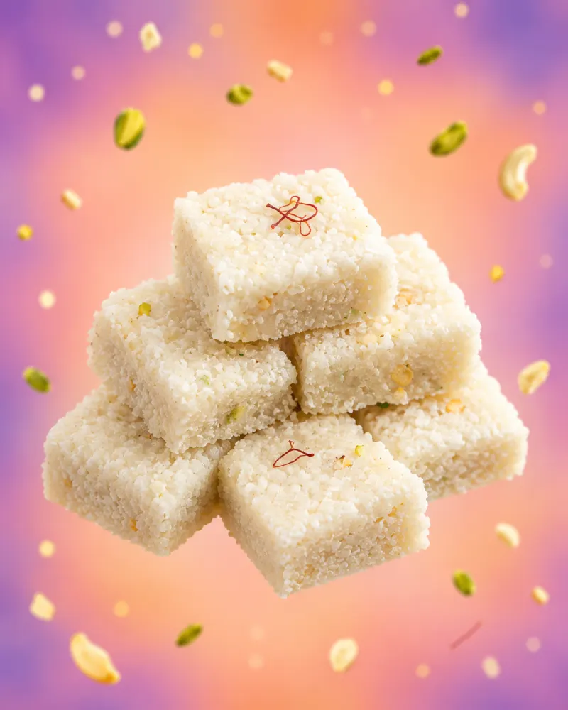 Coconut Burfee