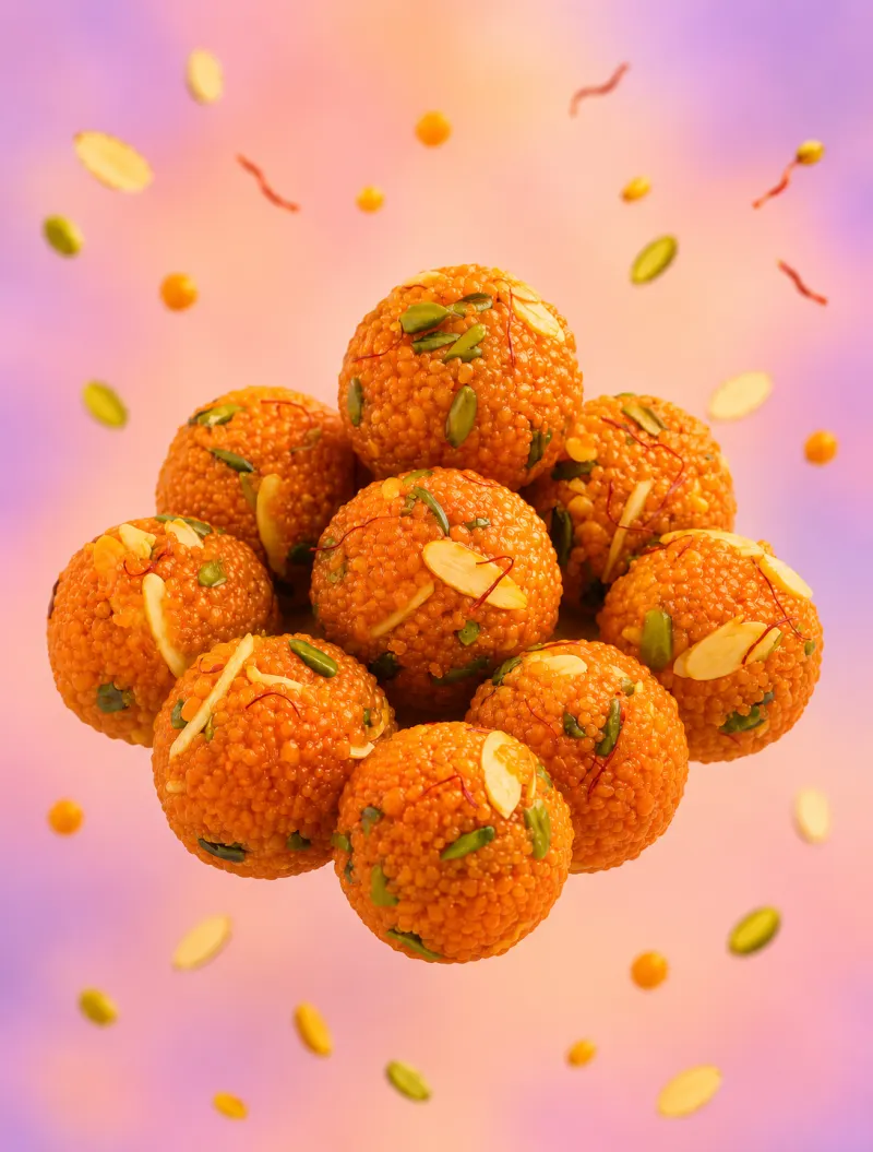 Dryfruit Motichoor Ladoo