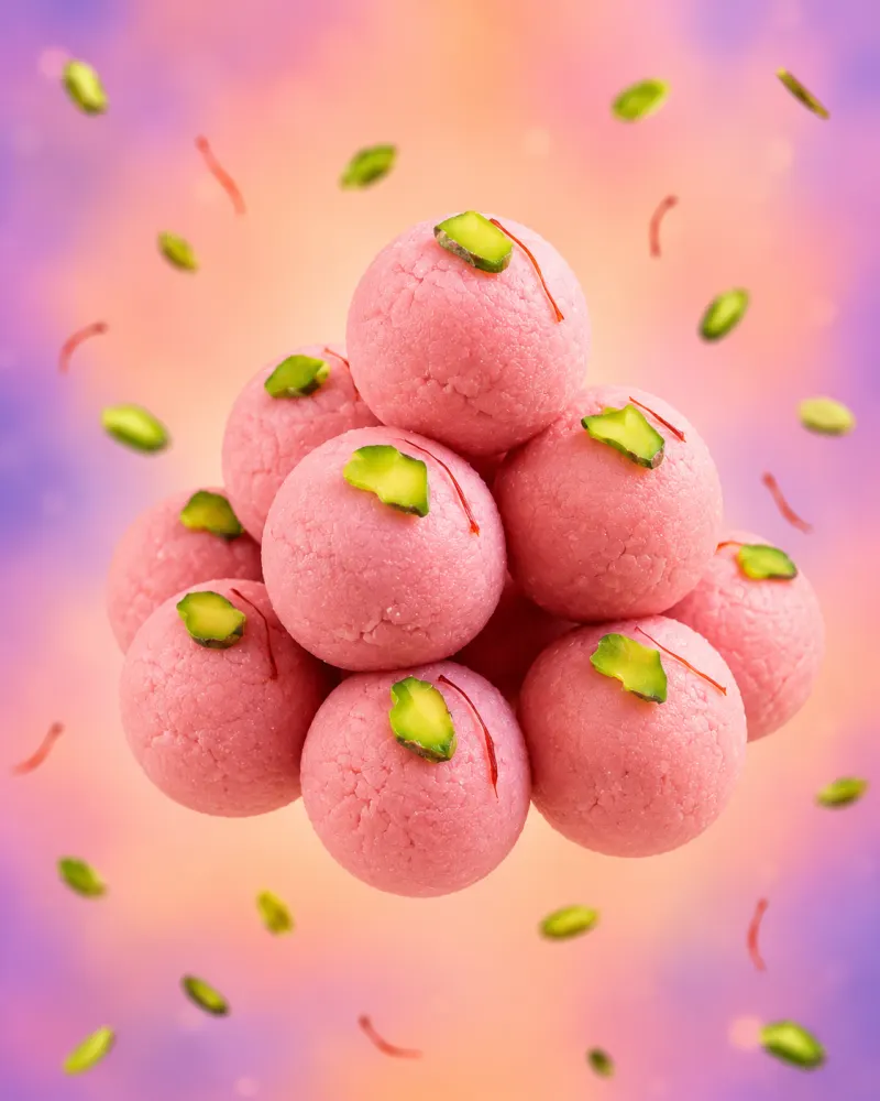 Kaju Rose Ladoo