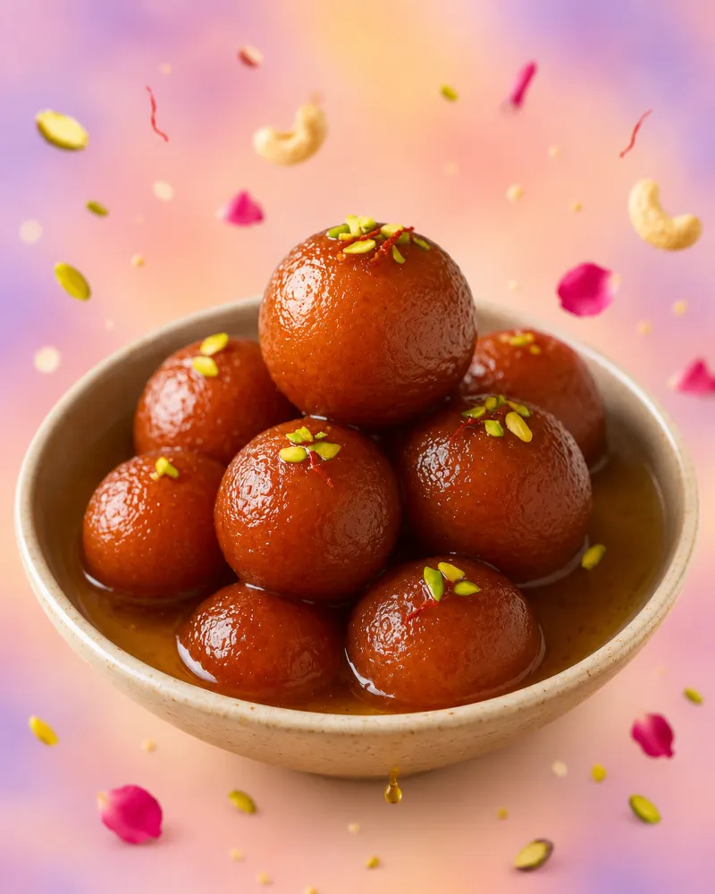 Kala Jamun with Coconut