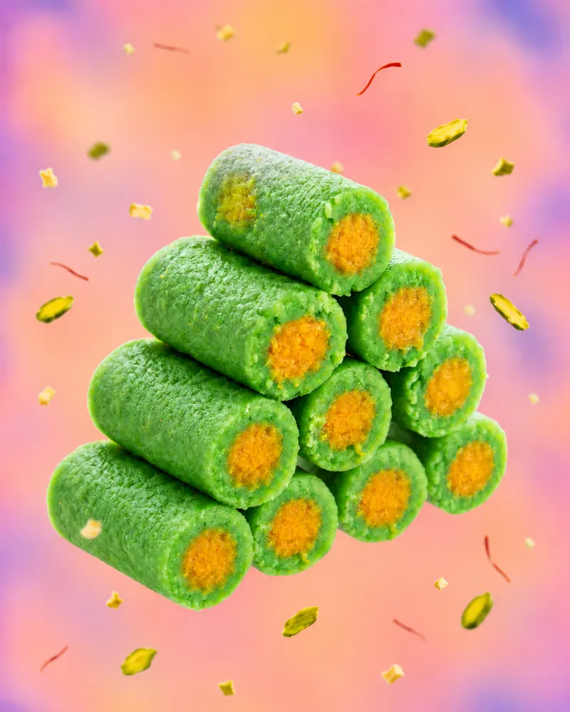 Mohini Roll (Pistachio Roll)